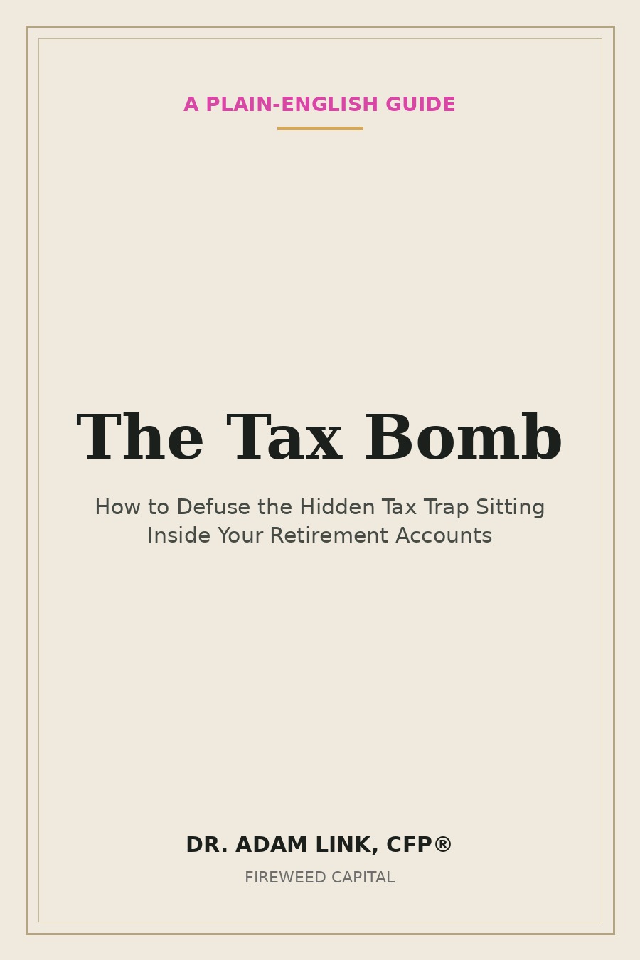 The Tax Bomb — book cover