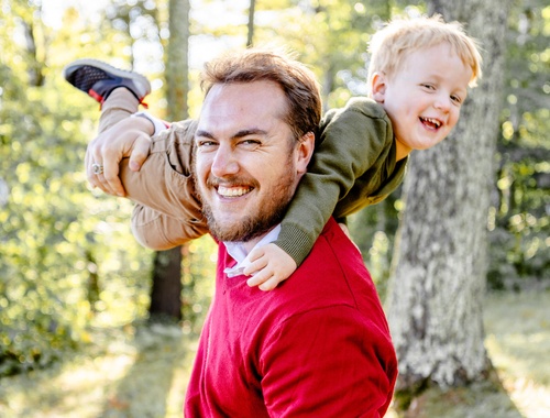 Dr. Adam Link with family